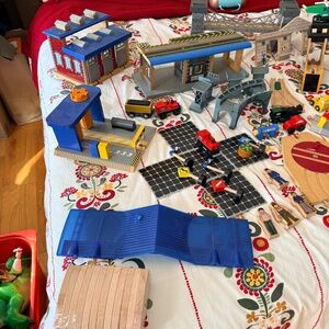 Imaginarium wooden train set